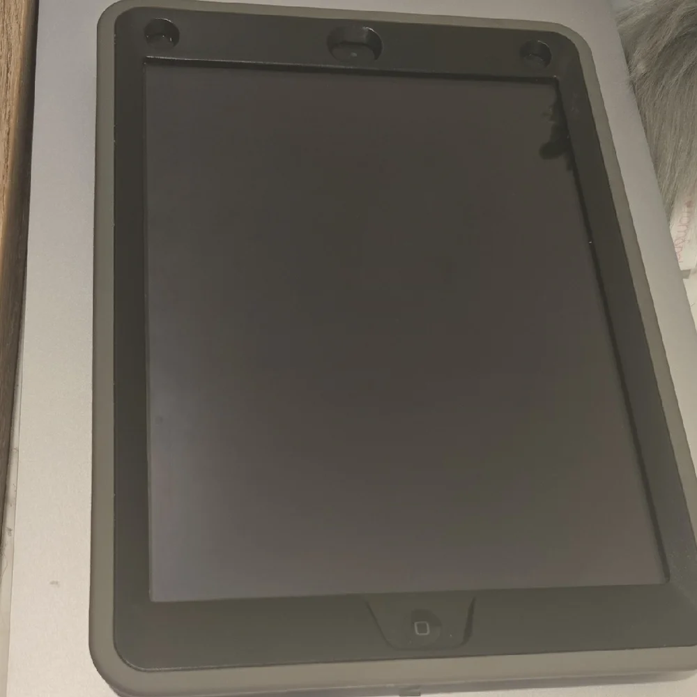 Apple Black Tablet with Protective Case